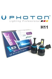 Photon Peugeot 301 Led Xenon Sis Farı Ampulü Duo H11 - 3