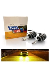 Fardoktoru H27 Led Xenon Oto Ampul Zero Fansız Sarı thumbnail 1