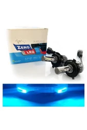 Fardoktoru H4 Led Xenon Oto Ampul Zero Fansız Buz Mavi thumbnail 1