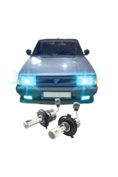 Fardoktoru Tofaş Şahin H4 Buz Mavi Led Oto Ampulü Photon Zero Fansız thumbnail 1