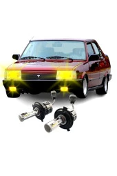 Fardoktoru Tofaş Şahin H4 Sarı Led Oto Ampulü Photon Zero Yellow Uyumlu thumbnail 1