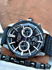 Jg. Polo Clup JPC.0224.S04059.01 Deri Kordon Erkek Kol Saati thumbnail 4