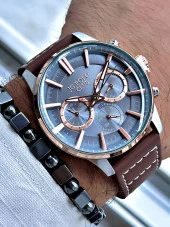 Jg. Polo Clup JPC.0224.S04059.04 Deri Kordon Erkek Kol Saati thumbnail 1