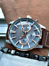 Jg. Polo Clup JPC.0224.S04059.04 Deri Kordon Erkek Kol Saati thumbnail 3