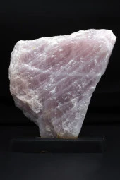 Pembe Kuvars Doğal Taş Standlı Ham Parça thumbnail 2