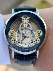 Romanson Deri Kordon İç Fonksiyonları Aktif Özel Seri 5 Atm Suya Dayanıklı Erkek Kol Saati AG1355.12 - 2