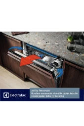 Electrolux ESA47210SW AirDry E Enerji Sınıfı 8 Program 13 Kişilik Bulaşık Makinesi Beyaz thumbnail 2