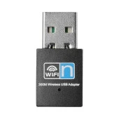 Hytech HY-300N USB Kablosuz Wifi Alıcı 2.4GHz 300Mbps - 1