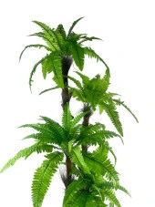 Nettenevime Yapay Ağaç Sıkas Palmiye Açık Yeşil 4Katlı 72Yaprak 150cm Salon Çiçeği Yapay Çiçek thumbnail 7