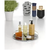 Tekno Tel EG-212 Tek Katlı Banyo Aksesuar Sunum Rafı Krom - 1