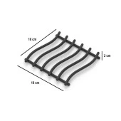 Tekno Tel MG-304 Mutfak Altlık Nihale Siyah - 3