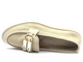 Feles Taş Toka Detaylı Triko Loafer Kadın Babet Ayakkabı thumbnail 4