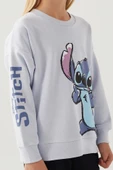 Stitch D4898 Puss Kız Çocuk Sweatshirt thumbnail 3