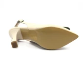 Feles Toka Taş Detaylı Arkası Açık Stiletto Kadın Topuklu Ayakkabı thumbnail 5