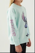 Stitch D4898 Puss Kız Çocuk Sweatshirt - 8