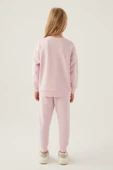 Barbie Lisanslı 1764 Sweatshirt ve Pantolon Alt Üst Kız Çocuk Eşofman Takımı - 7