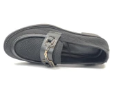 Feles Toka Detaylı Triko Loafer Kadın Babet Ayakkabı thumbnail 10