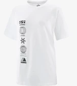 Salomon LC2233 Logo Combo SS Tee W Tişört Kadın T-Shirt - 1