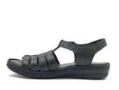 Ayakdaş %100 Hakiki Deri Tam Ortapedik Fus Pedli Taban Kadın Sandalet thumbnail 6