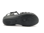 Ayakdaş %100 Hakiki Deri Tam Ortapedik Fus Pedli Taban Kadın Sandalet thumbnail 9