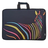 askılı, fermuarlı 35x50 resim çantası su geçirmez ketenli kumaş 35x50 proje çantası thumbnail 1