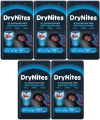 Drynites Emici Gece Külodu/Külot Bez Erkek 4-7 Yaş 17-30KG Small 50Adet 5PK*10 Alt Islatmalara Karşı thumbnail 1