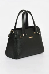 172 Lazer Baskılı 27 x 20 x 13  Kadın El & Omuz Çantası -03149 thumbnail 1