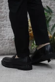 Pierre Cardin 241075 Siyah Hakiki Deri Erkek Loafer Erkek Ayakkabı - 4