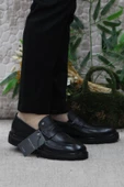 Pierre Cardin 241075 Siyah Hakiki Deri Erkek Loafer Erkek Ayakkabı - 1