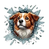 Fulcar Australian Shepherd Araç Stickerı - 1