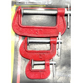 Mengene İşkence Ay Tipi Sıkıştırma Seti 3'lü 25 50 75 MM - 1