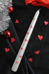 Sanat Sepet İşleri DESENLİ EL YAPIMI ÖZEL TASARIM PİNTEREST ŞAMDAN MUMU - 5