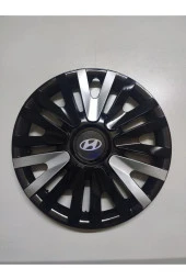 13 Inç Hyundai Jant Kapağı Gri Renkli 4 Adet Amblem 3911G3hyundai - 1
