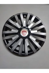 13 Inç Jant Kapağı Gri Renkli Fiat 4 Adet Amblem 3911G9fiat - 1