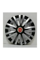 Fiat 13 Inç Jant Kapağı Takımı Çelik Görünümlü Kırılmaz 4 Adet. 3911G9fiat - 1