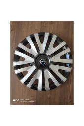 13 Inç Jant Kapağı Opel Gri Renkli Kırılmaz 4 Adet Amblem 3911G9opel - 1