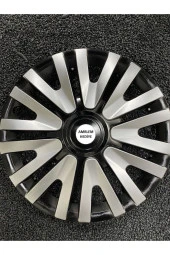 TOYOTA UYUMLU 13 INC SİYAH-Gri Renkli JANT KAPAĞI KIRILMAZ 4adet 3911G9toyota - 1