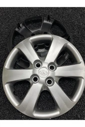 Hyundai Accent Era Getz 14'' Inç Jant Kapağı 4 Adet Kırılmaz Esnek 4307 - 1