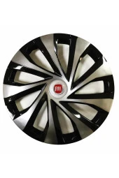 FİAT 14 Inç JANT KAPAĞI ÇİFT RENKLİ KIRILMAZ 4 ADET 4810Çiftfiat thumbnail 1