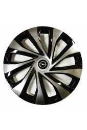 Opel 14 Inç JANT KAPAĞI ÇİFT RENKLİ KIRILMAZ 4 ADET 4810Çiftopel - 1