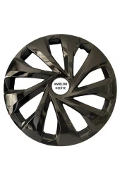Toyota 14 İnç Jant Kapağı Siyah Kırılmaz 4 adet 4810syhtoyota - 1
