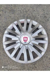 Fiat Fiorino 14 Inc Kırılmaz 4 Adet Jant Kapağı Arma Ve Kelepçe Uyumlu 4911fiat - 1