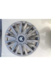 Citroen C1 14 Inc Füme Rengi Kırılmaz Jant Kapağı 4 Adet 4911fümecitroen thumbnail 1