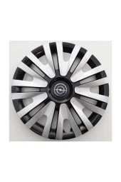 14'' Inç Opel Jant Kapağı 4 Adet Çelik Jant Görünümlü Renkli - Kırılmaz Esnek 4911G9opel - 1