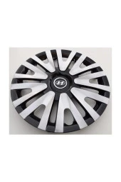 14'' Inç Hyundai Jant Kapağı 4 Adet Çelik Jant Görünümlü Renkli - Kırılmaz Esnek 4911G9hyundai - 2