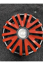 Hyundai 14 Inc Kırmızı Renkli Jant Kapağı Kırılmaz 4911K9hyundai - 1