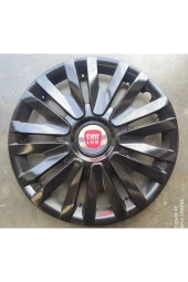 Fiat Albea Parlak Siyah 14 Inc Kırılmaz Jant Kapağı 4 Adet 4911syhfiat - 1