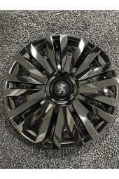 Peugeot 301 Jant Kapağı 14 Inç Kırılmaz Siyah 4911syhpeugeot thumbnail 1