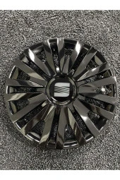 Seat 14 Inc Jant Kapağı Siyah Kırılmaz 4911syhseat - 1