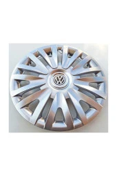 Volkswagen Polo - Golf - Bora 14'' Inç Jant Kapağı 4 Adet Kırılmaz Esnek - Amblem Hediyeli 4911ww - 2